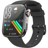 Fitonme Smartwatch (Android iOS), Damen und herren mit blutsauerstoff herzfrequenz und schrittzähler