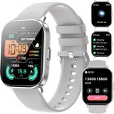 Fitonus Herren's & Damen's Telefonfunktion Smartwatch (2,01 Zoll, Android/iOS), mit 120+ Sportmodi,…