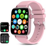 DEGUYXEW Für Damen und Herren (Anrufe annehmen/tätigen) Smartwatch (1.9 Zoll, A), mit wasserdichte Sport-Digitaluhren,…
