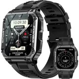 CyberDyer Smartwatch (1,95 Zoll, Andriod iOS), Bluetooth Anruf für Herre: 100+ Sportmodi Fitnessuhr