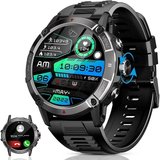 autolock Smartwatch Sportuhr mit Telefonfunktion 1,52" Touchscreen Smartwatch, IP68 Wasserdicht Smart…