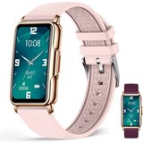 Haiaveng Damen Smartwatch Smartwatch (3,73 cm/1,47 Zoll, iOS und Android cm), Damen Smart Watch, Fitness…