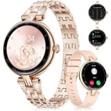 SIEMORL Smart Watch für DamenBluetooth Anrufe Smartwatch (1,32 Zoll, Andriod iOS), mit IP67 Wasserdichr…