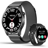 SZHELEJIAM Smartwatch (1,43 Zoll, Android, iOS), mit Telefonfunktion, Sportuhr Schrittzähler mit Herzfrequenz,SpO2…