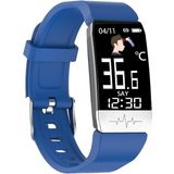 MicLee Smartwatch (1,14 Zoll, Andriod iOS), Armband EKG PPG Blutdruck Monitor Farbbildschirm Uhr Wasserdicht…