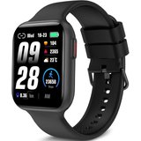 BRIBEJAT Smartwatch (1,75 Zoll, Android iOS), Herren Wählen/Anrufe Annehmen 2,5D HD Gebogener Bildschirm…