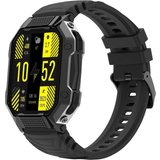 findtime Smartwatch (1,83 Zoll, Android, iOS), mit Telefonfunktion Schrittzähler Uhr Fitness Tracker,Blutdruckmessung