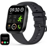 Amzhero Smartwatch (1,96 Zoll, Android iOS), 20+ Trainningsmodi SpO2 Tracking Schlafüberwachung Herzfrequenzmessung