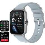 findtime Telefonieren mit Lautsprecher Touchscreen,Direkt Koppeln Smartwatch (1,7 Zoll, Android iOS),…