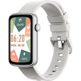 SHANG WING Smartwatch (1,47 Zoll, Android iOS), Fitness Tracker Schrittzähler Pulsuhr SpO2 Messung Wasserdicht…