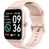 OKWISH Damen Herren Fitness Uhr Uhren Tracker Smart Watch Sportuhr Armbanduhr Smartwatch (1,8 Zoll,…