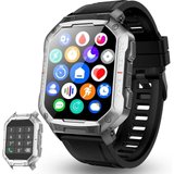 Bengux Smartwatch (1,83 Zoll, Android, iOS), mit Telefonfunktion,mit fitness tracker, IP67 Wasserdicht…