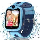 Ruopoem GPS und Telefon Videoanruf IP68 Wasserdicht Kinder's Smartwatch (Android/iOS), Spiele Schulmodus…
