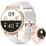TIFOZEN Smartwatch (1,52 Zoll, Android, iOS), mit Telefonfunktion, Herzfrequenz Schlaf Monitor, IP67…