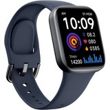 BingoFit Smartwatch (1,83 Zoll, Android, iOS), Smartwatch mit Telefonfunktion,Pulsuhr Schrittzähler…