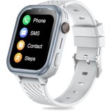 DDIOYIUR Smartwatch (1,83 Zoll, Android iOS), 4G Kinder mit GPS und Telefon Kinder mit WiFi, Videoanruf…