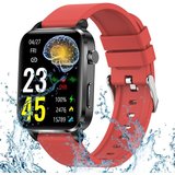 FeelGlad Smartwatch für Damen Herren,IP68 Wasserdicht für iOS und Android Smartwatch
