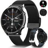 Powerwill Damen Smartwatch mit Telefonfunktion, 1,39-Zoll-HD-Voll-Touchscreen Smartwatch (1,39 Zoll)…