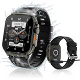walkbee Smartwatch,Fitness Tracker uhr für Damen Herren mit Telefonfunktion Smartwatch (5 cm/1,96" extra…