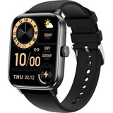 zaisia Smartwatch (1,91 Zoll, Android, iOS), mit Telefonfunktion, Schrittzähler Herzfrequenz SpO2, IP68…