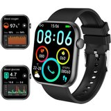 LQWELL Smartwatch Sportuhr für Damen Herren Smartwatch (5.08 cm/2.0 Zoll Full-Touch Zoll) IP68 Wasserdichte…