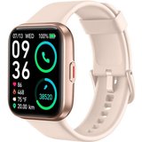 OKWISH Damen Herren Smart Watch Sportuhr Armbanduhr Fitness Uhr Uhren Tracker Smartwatch (1,69 Zoll)…