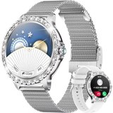 Lige Bluetooth Anrufe Activity Tracker Damen's Smartwatch (1,32 Zoll, Android / iOS), 100+ Sport mit…