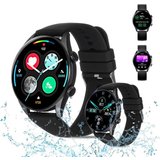 ombar Smartwatch Damen mit Telefonfunktion, HD Voll Touchscreen Smartwatch (1.32 Zoll) Fitness Tracker…