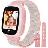 PTHTECHUS Smartwatch (1,44 Zoll, Android iOS), Telefon 4G Videoanruf Uhr WiFi Anrufe Schulmodus SOS-Funktion…