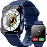 Gardien Smartwatch (1,8 Zoll, Android iOS), mit Telefonfunktion Fitnessuhr mit Alexa Pulsuhr SpO2 Schlafmonitor