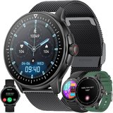 MYSHUN Smartwatch (1,39 Zoll, Android, iOS), mit Telefonfunktion,IP68 Wasserdicht Sportuhr Aktivitätstracker…