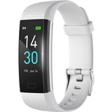 MicLee Fur Damen Herren Fitness Armband Wasserdicht IP68 Farbbildschirm Smartwatch (0,96 Zoll, Android…