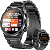 Powerwill Smartwatch Herren mit Telefonfunktion, 120 Sportmodi Outdoor Sportuhr Smartwatch, 1.39 Zoll…