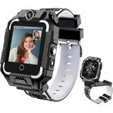 LiveGo Smartwatch (Android iOS), 4g kinder smartwatch mit videoanruf schrittzähler jungen mädchen
