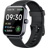 GYDOM Smartwatch (1,5 Zoll, Android iOS), Herren Fitness Tracker Alexa Bluetooth Anruf/Antwort Pulsmesser…