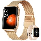 REDOM Damen Herren Smart Watch Sportuhr Armbanduhr Fitness Uhr Uhren Tracker Smartwatch (1,69 Zoll,…