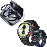 HYIEAR Smartwatches Männer und Frauen, wasserdichte Bluetooth 5.3-Kopfhörer Smartwatch, Fitnessuhr,…