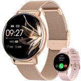 Sanorum smartwatch damen mit telefonfunktion Smartwatch (3.53 cm/1,39 Zoll, Full-Touch) Mode&Freizeit…