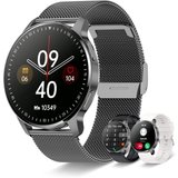 Betatree Smartwatch (1,32 Zoll, Android, iOS), mit Fitness-Tracker, 20 Sportmodi, Schrittzähler, Herzfrequenzmesser