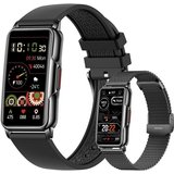 Mutoy Smartwatch, Fitness Tracker Uhr für Damen Herren, Aktivitätstracker Smartwatch (1,47" HD Voll…