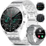 Lige Smartwatch Herren mit Telefonfunktion 1.39" HD Touchscreen Smartwatch (1.39 Zoll, Android/ iOS),…