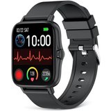 ombar Smartwatch für Damen Herren, 1,7 Zoll Touchscreen mit Bluetooth Anrufe Smartwatch (mit Herzfrequenzmonitor…