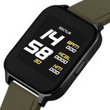 Sector Sector Herren Armbanduhr Smartwatch, Analog-Digitaluhr, Herren Smartwatch rund, mittel (ca. 36mm),…