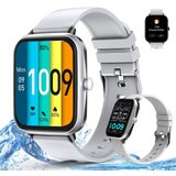 Powerwill Smartwatch Herren Damen mit Telefonfunktion 1,83 Zoll Fitnessuhr Smartwatch (1,83 Zoll), 20…