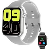 Shepatio Smartwatch (1,58 Zoll, Android, iOS), mit Schlafmonitor,SpO2, IP68 wasserdicht,Fitness Tracker…