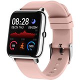Bedee Smartwatch Fitness Tracker Uhr für Damen Herren Smartwatch (für Android iOS) Fitness Armbanduhr…