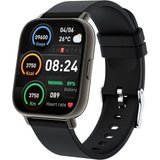 Togala Smartwatch (1,69 Zoll, Andriod iOS), Touch Fitnessuhr 24 Sportmodi Fitness Tracker mit IP67 Wasserdicht
