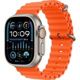 Apple Watch Ultra 2 GPS 49 mm + Cellular Titanium One-Size Smartwatch (4,9 cm/1,92 Zoll, Watch OS 10),…