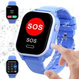 Tisoutec Kinder Smartwatch Telefon,Anrufe,Nachrichten,SOS-Funktion, Smartwatch (1.85 cm), Touchscreen…