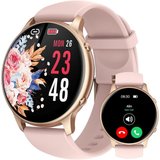 TUYOMA Smartwatch (1,03 Zoll, Android, iOS), mit Telefonfunktion,IP68 Wasserdicht Fitnessuhr mit Herzfrequenz,…